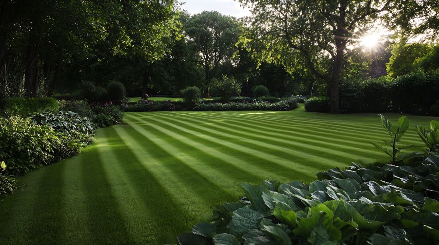 quality lawn striping in Salem