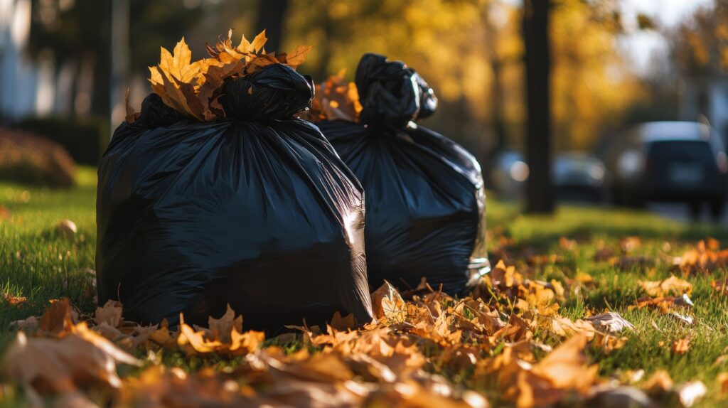 dangers of leaf buildup on your Salem, OR lawn